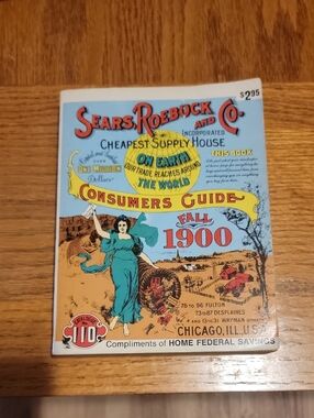 Sears, Roebuck & Co. Consumers Guide Fall 1900 Vintage - Copyright 1970